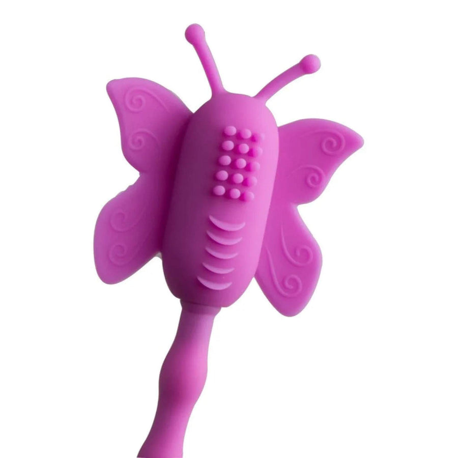 The Celine Bendable Butterfly Wand - Purple