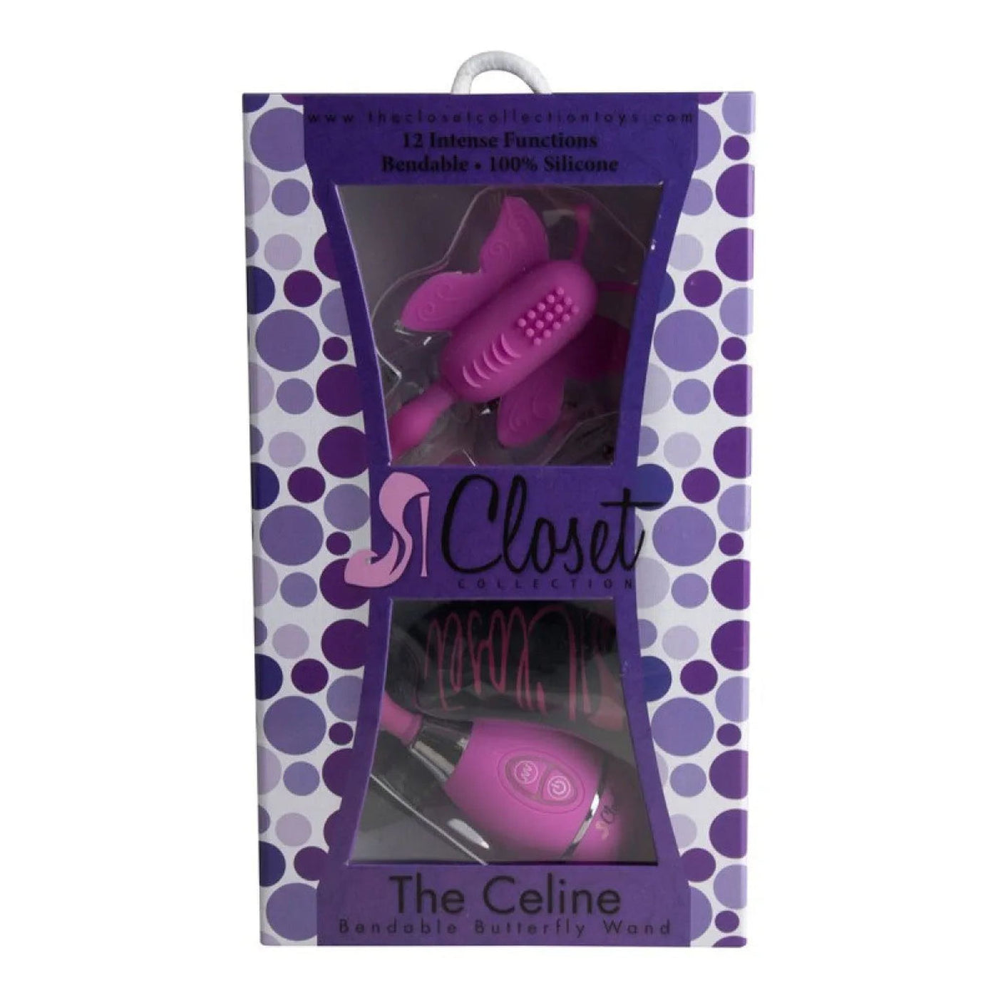 The Celine Bendable Butterfly Wand - Viola
