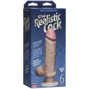 The Vibrating realistic Cock 6″ - Rosa Carne