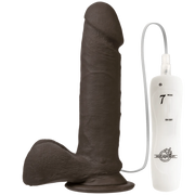The Vibro Realistic Cock 6 inch Black