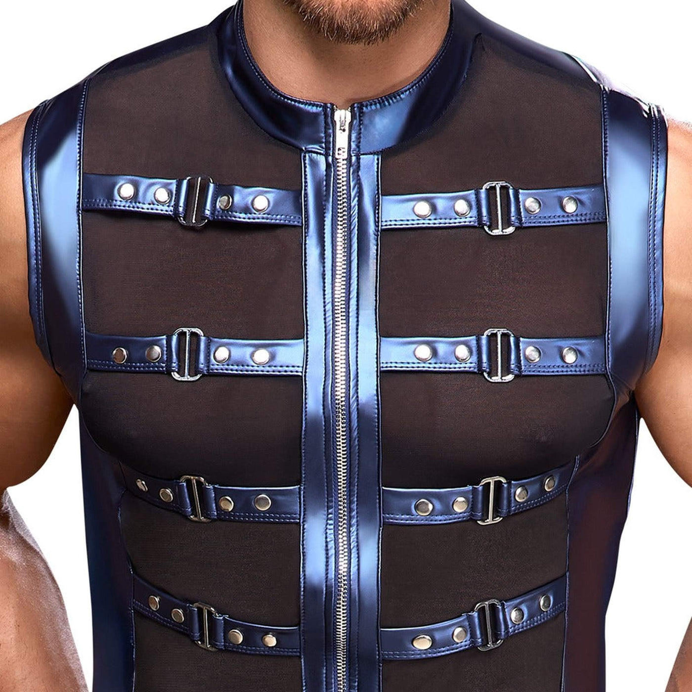 Top con Fetish Harness