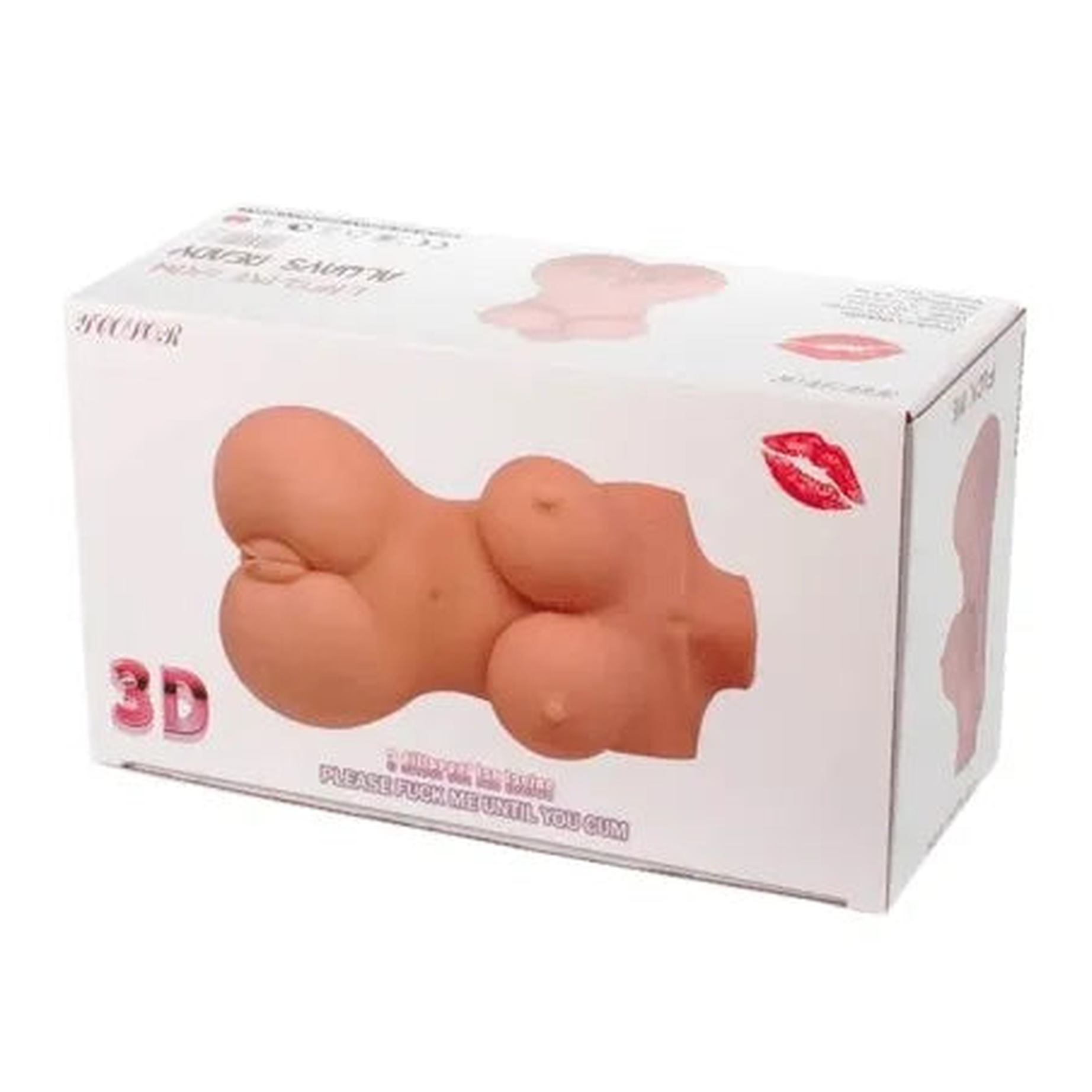 Torso Donna Compatto con Seno Prosperoso e Doppia Apertura