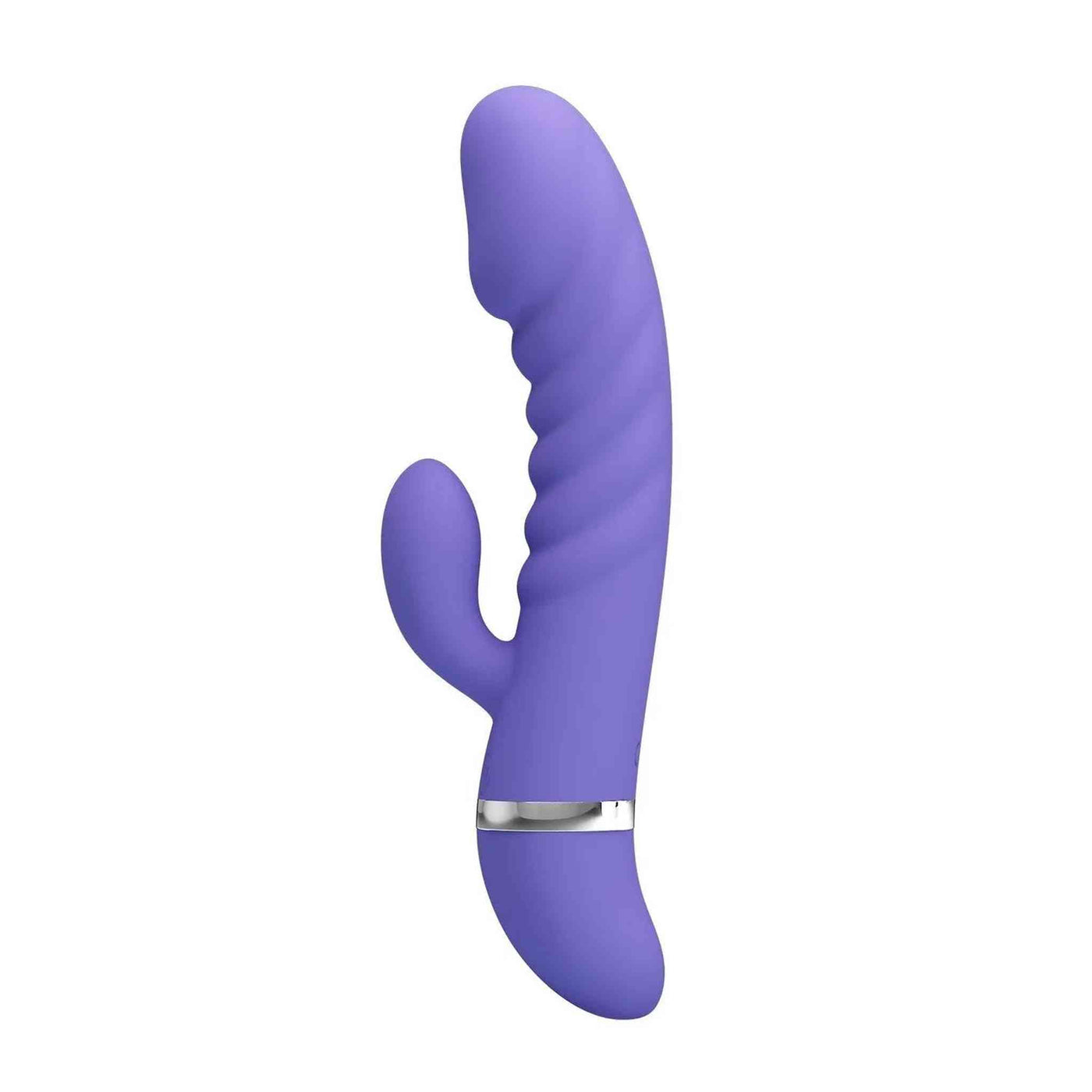 Tracy Vibratore Rabbit in Silicone Super Soft con 7 modalità di vibrazione - Lilla