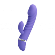 Tracy Vibratore Rabbit in Silicone Super Soft con 7 modalità di vibrazione - Lilla