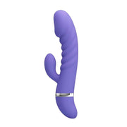Tracy Vibratore Rabbit in Silicone Super Soft con 7 modalità di vibrazione - Lilla