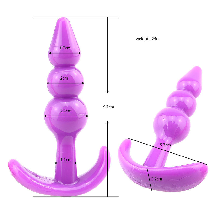 Triple Ripped Plug Anale