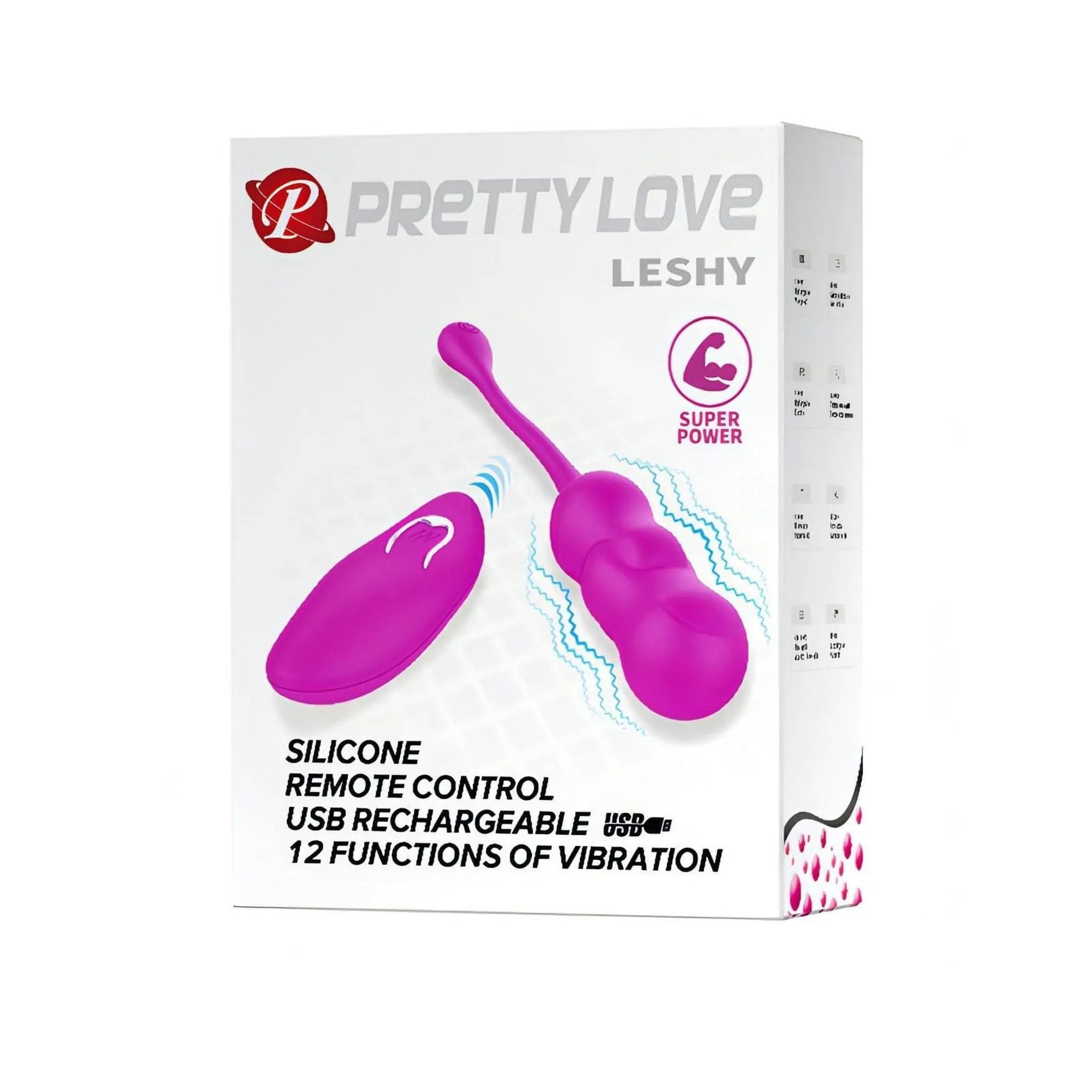 Tris di Palline Vibranti con Telecomando Wireless