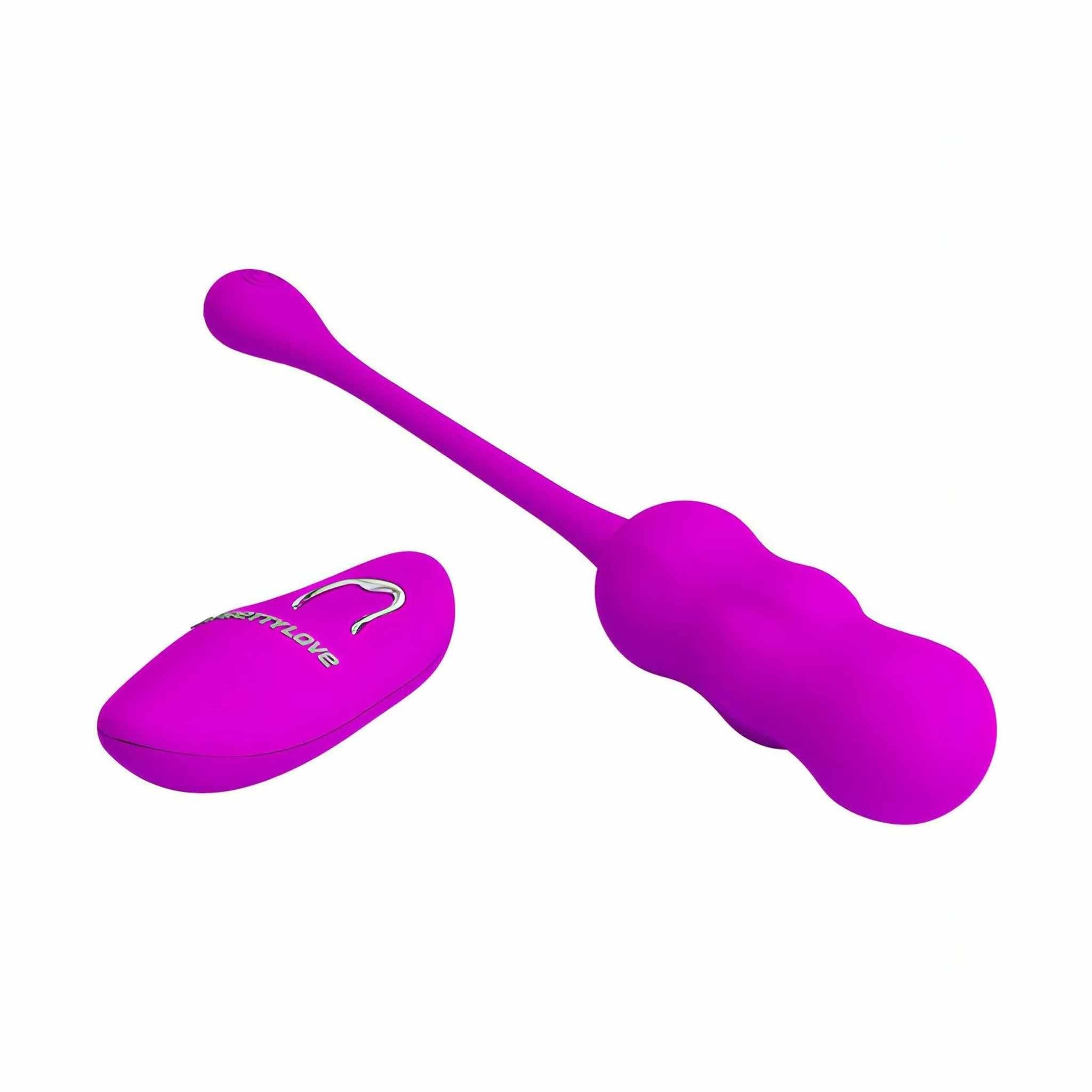 Tris di Palline Vibranti con Telecomando Wireless