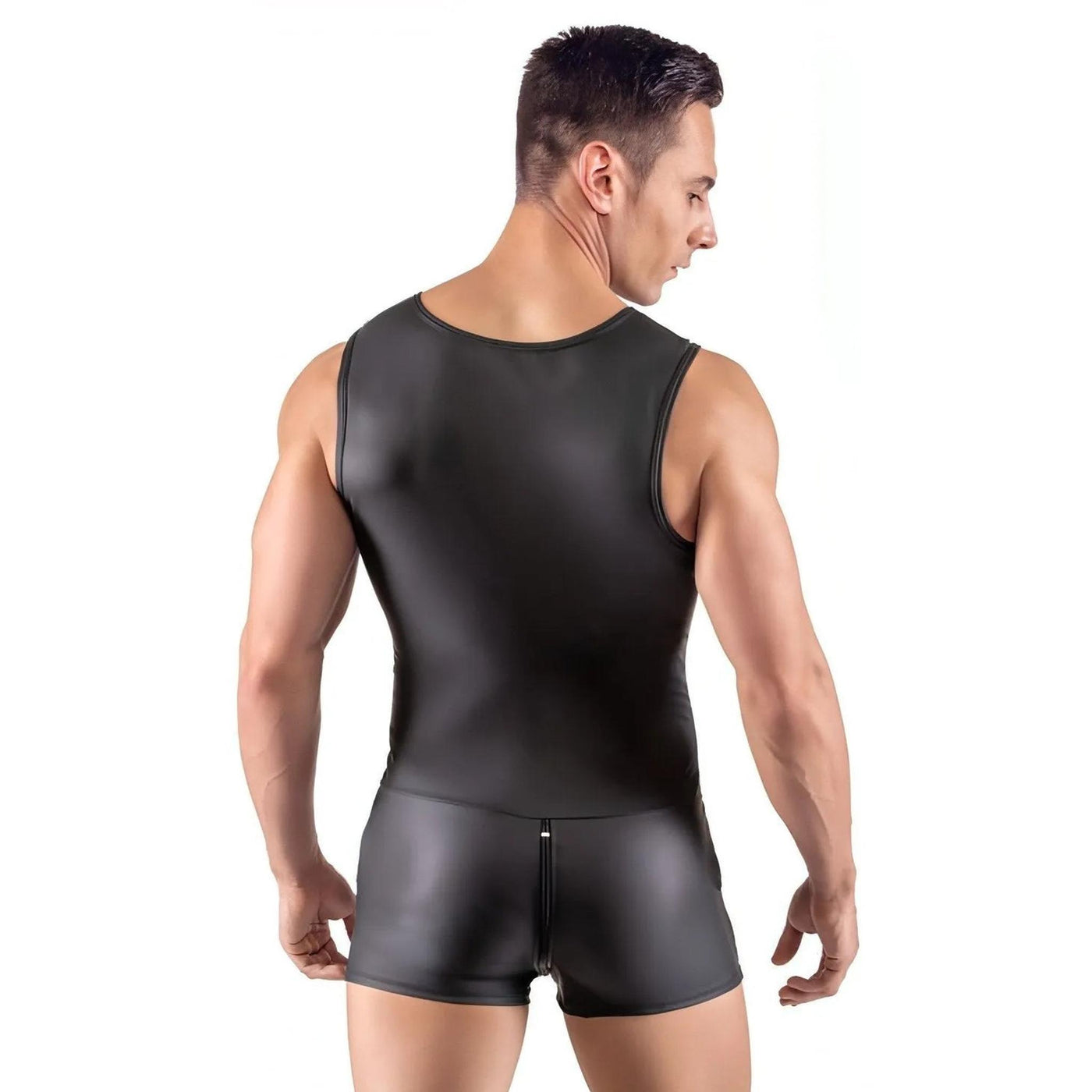 Tuta Sexy Uomo a Giromanica e Gambe Scoperte