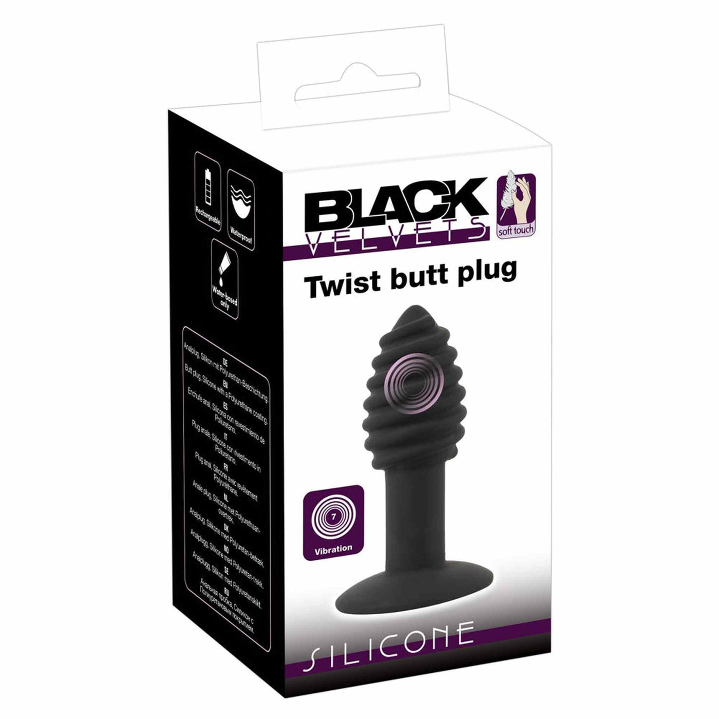 Twist Vibrante Plug Anale