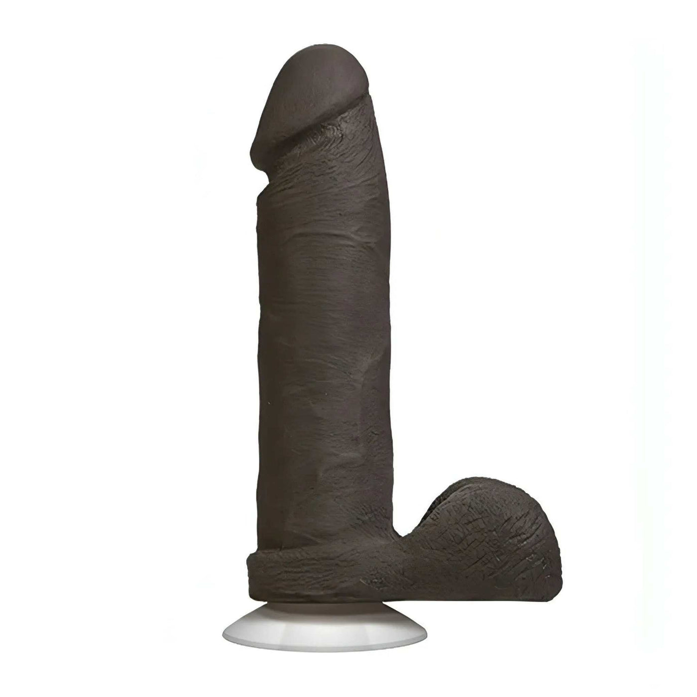 UR3 The Realistic Cock 8″ - Black