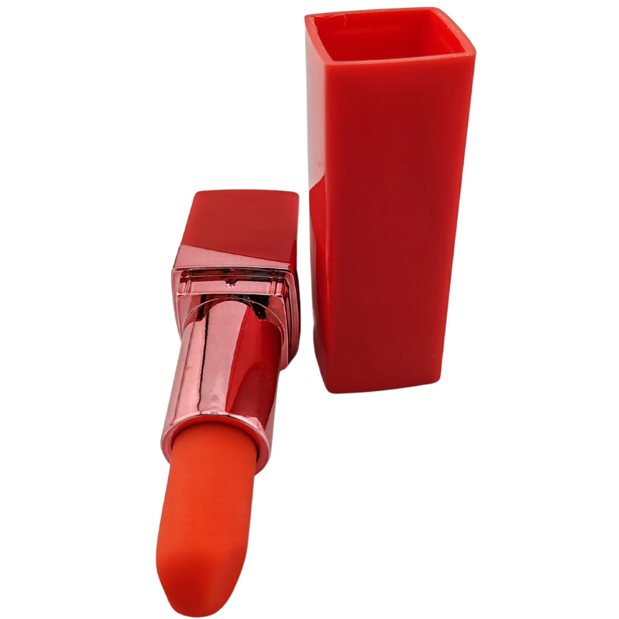 Ultra Potente Mini Vibratore Rossetto Rosso - GoEstasy