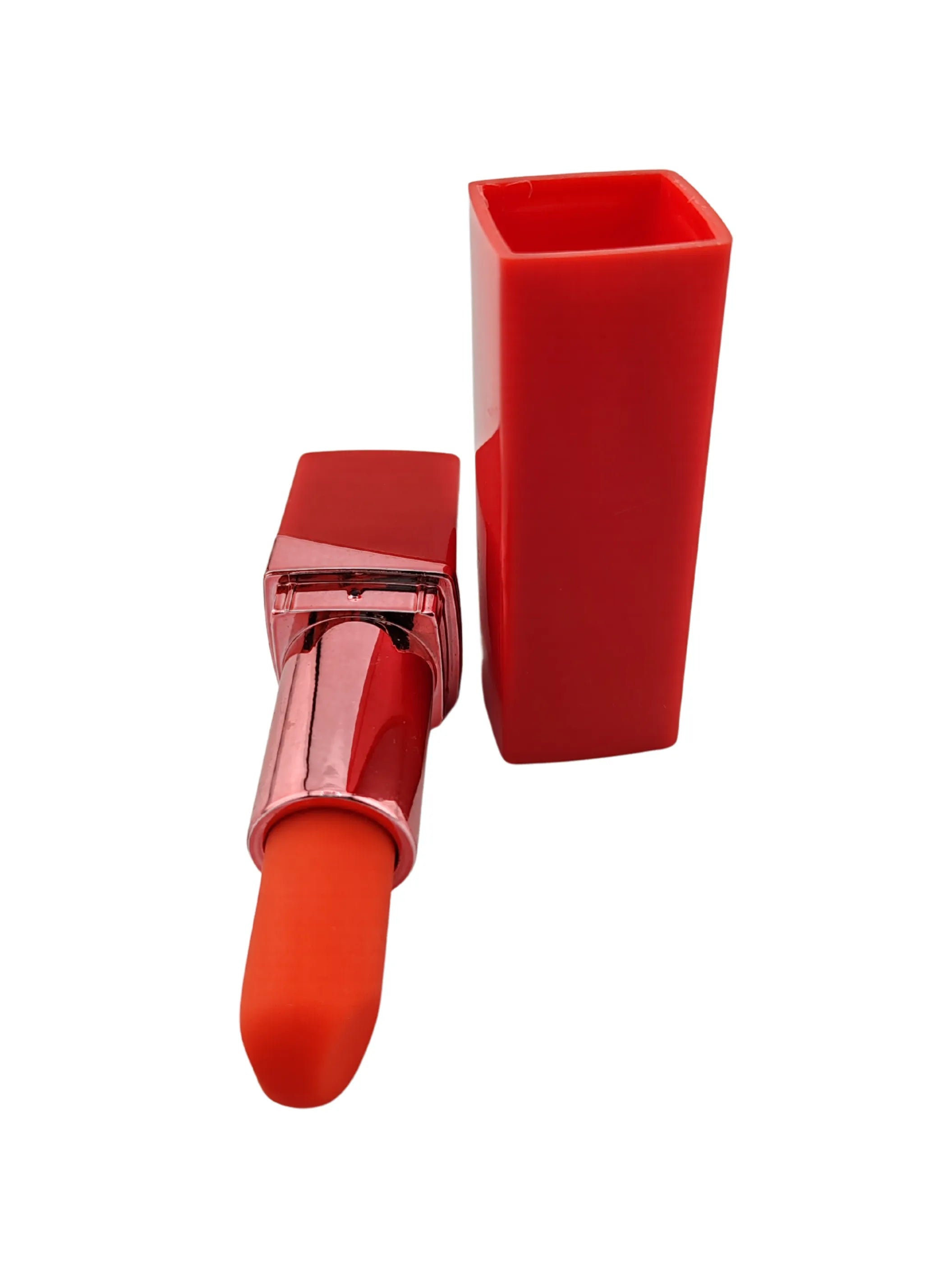 Ultra Potente Mini Vibratore Rossetto Rosso - GoEstasy