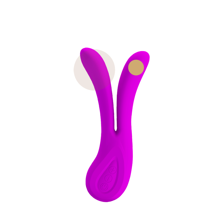 Ulysses Vibratore Rabbit Scissor Shape con 12 differenti vibrazioni