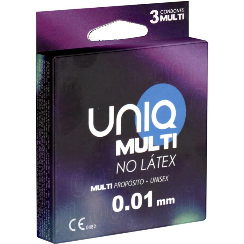 Uniq Multi No Latex - 3 multi condoms