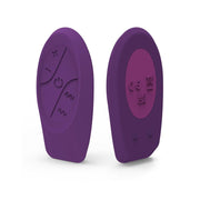 Telecomando Venere wireless viola fronte retro con marchi CE e UKCA certificati