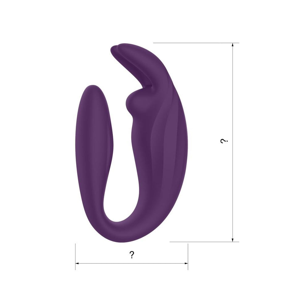 Venere Vibratore di Coppia con Telecomando Wireless