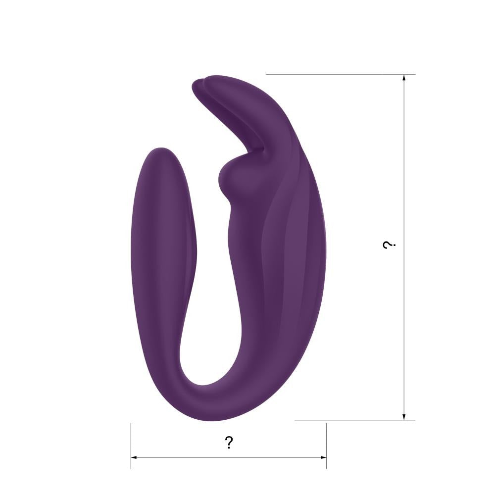 Venere Vibratore di Coppia con Telecomando Wireless