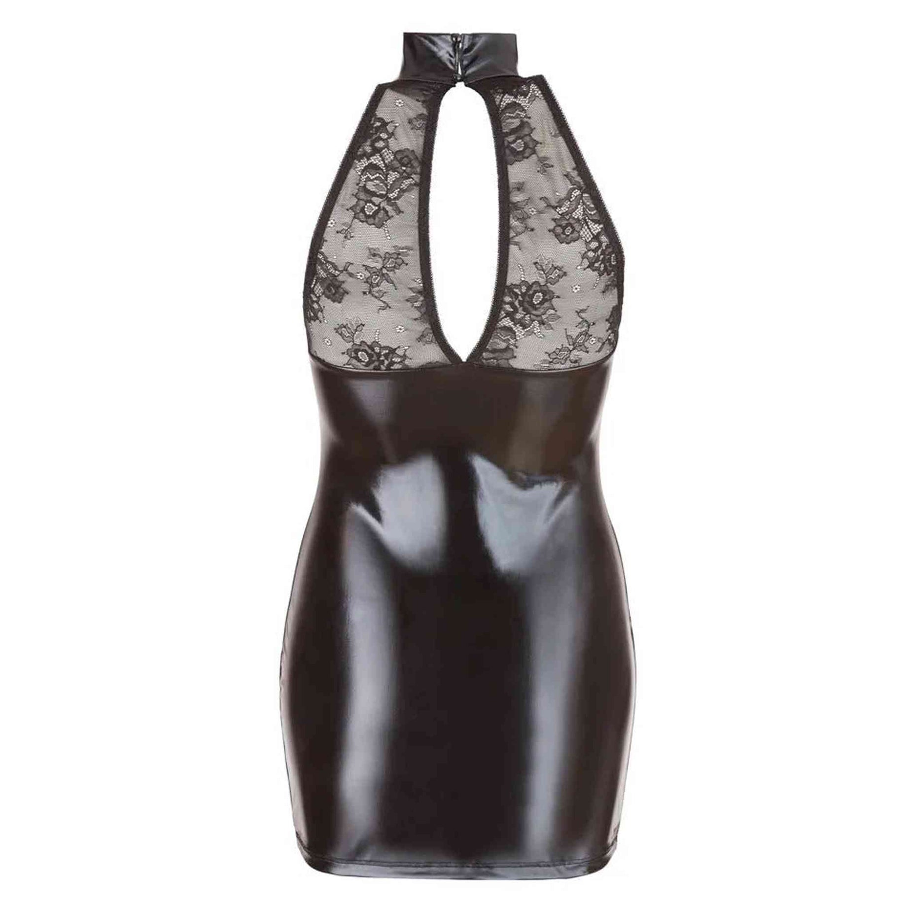 Vestitino Sexy Con Inserto Decoltè Trasparente