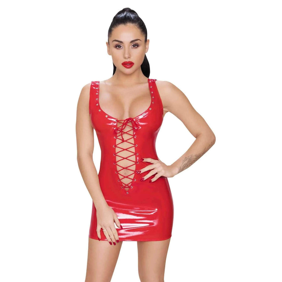 Vestitino in Vinile Rosso