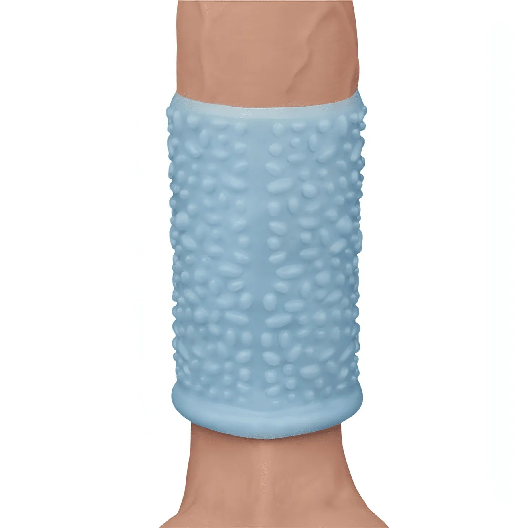 Vibrating Clouds Knights Guaina Fallica Stimolante con Vibrazione - Azzurro