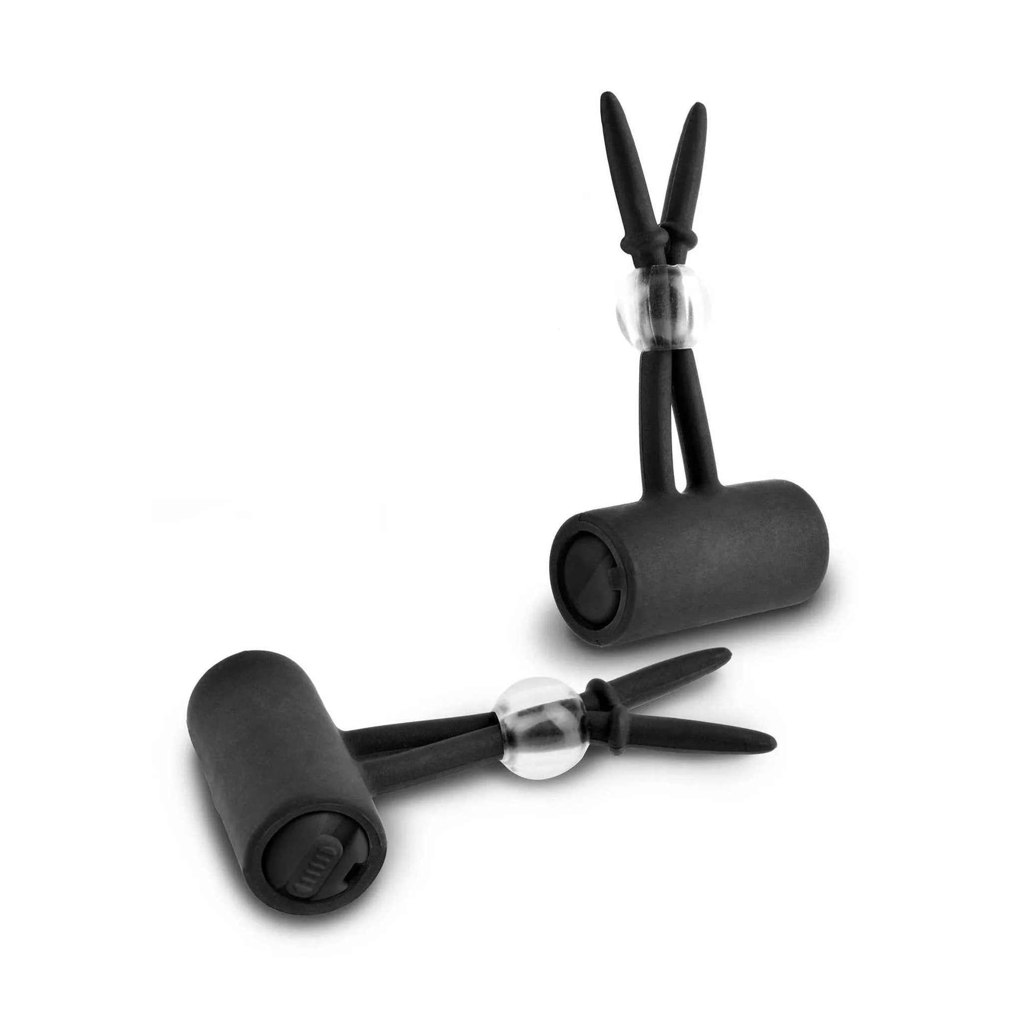 Vibrating Silicone Nipple Lassos