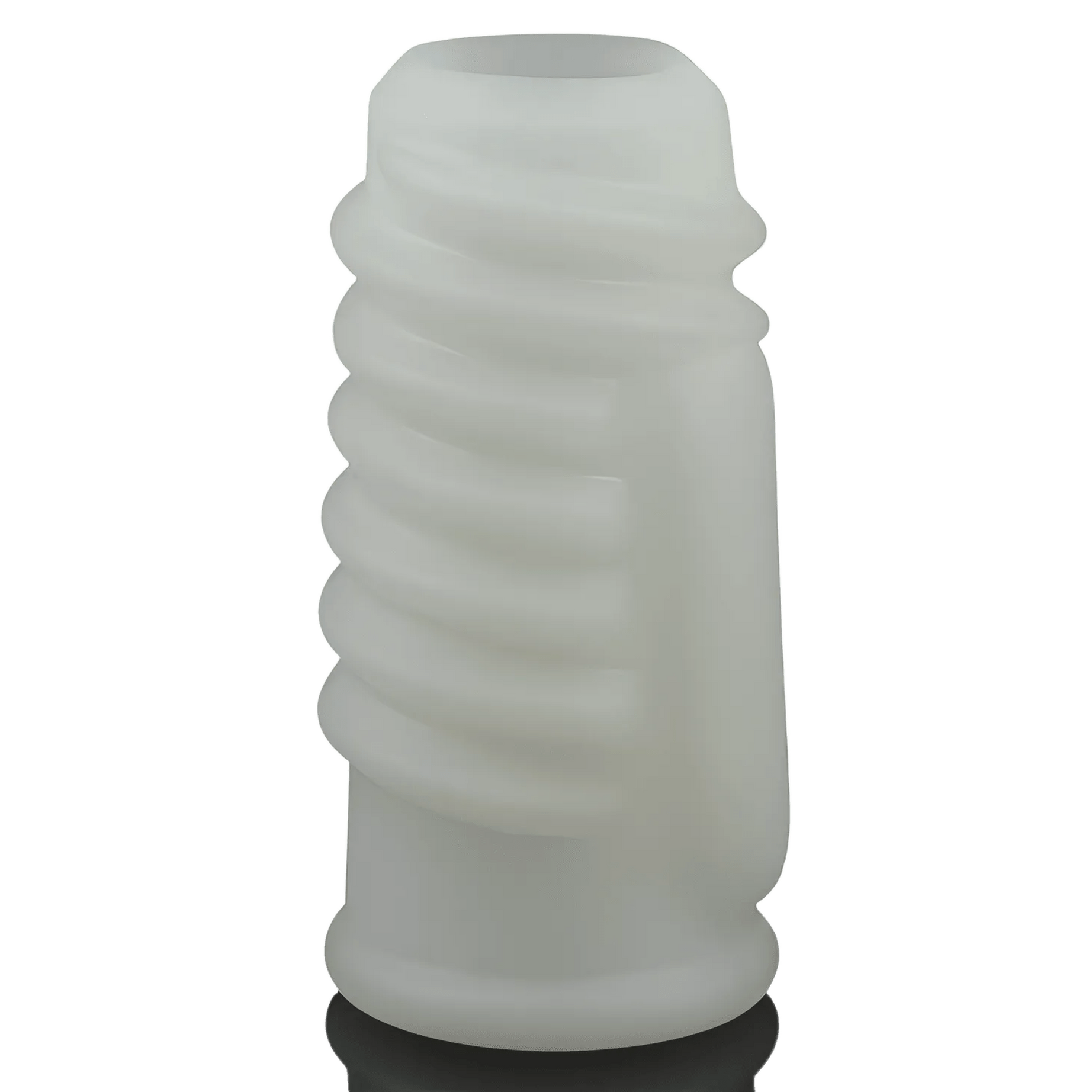 Vibrating Spiral Knights Guaina Fallica Stimolante con Vibrazione - Bianco