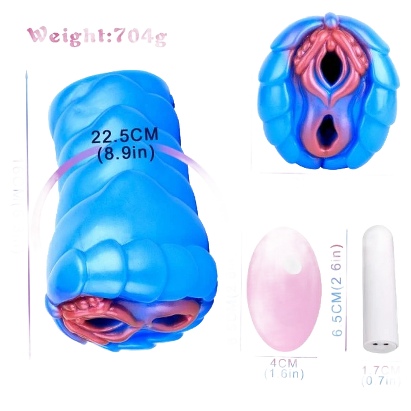 Vibrating fantasy Masturbator