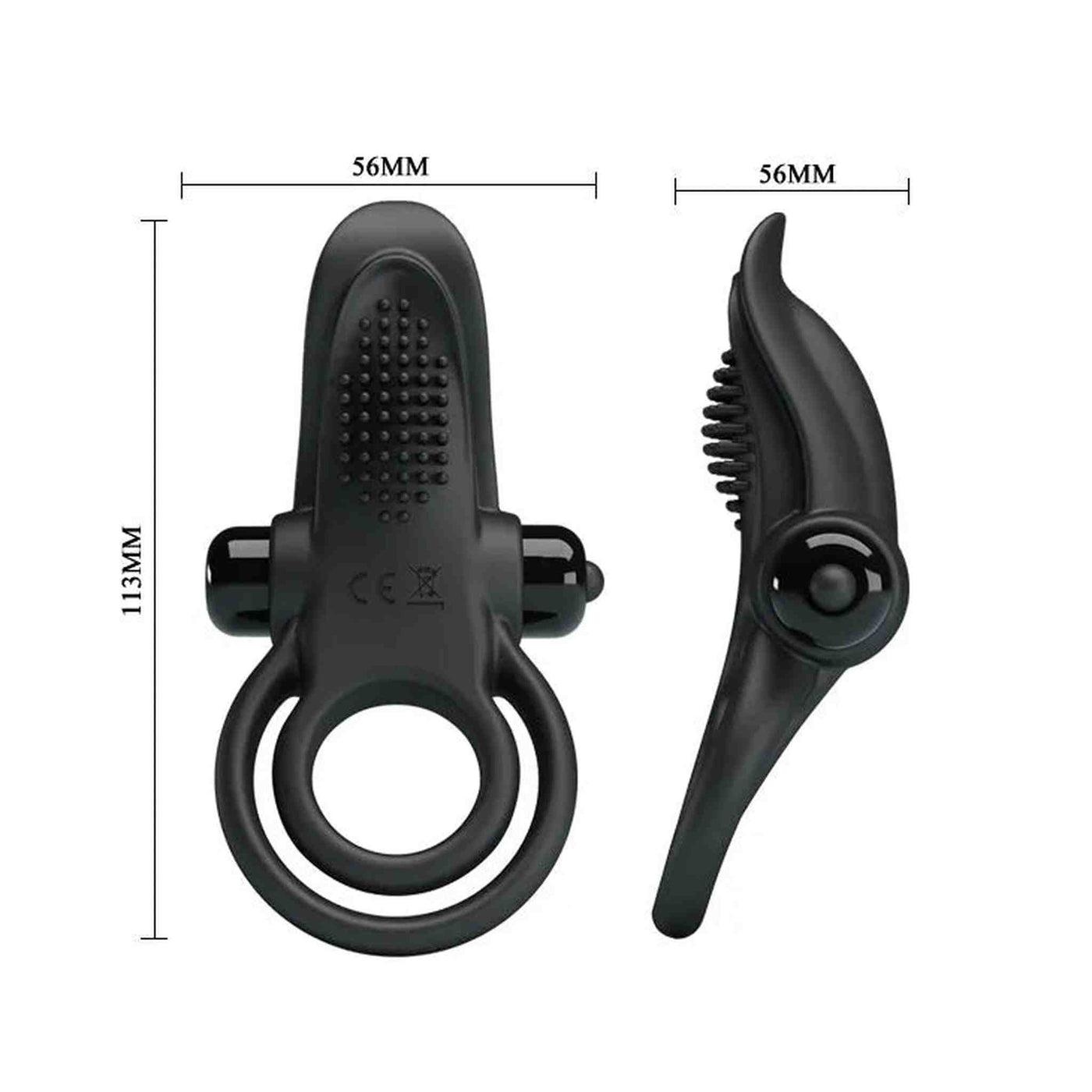 Vibration Penis Ring Nero