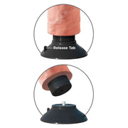 Vibratore 23 cm Super Realistico Con Testicoli e Ventosa