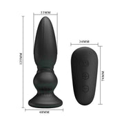 Vibratore Anale Ricaricabile Wireless con 12 vibrazioni