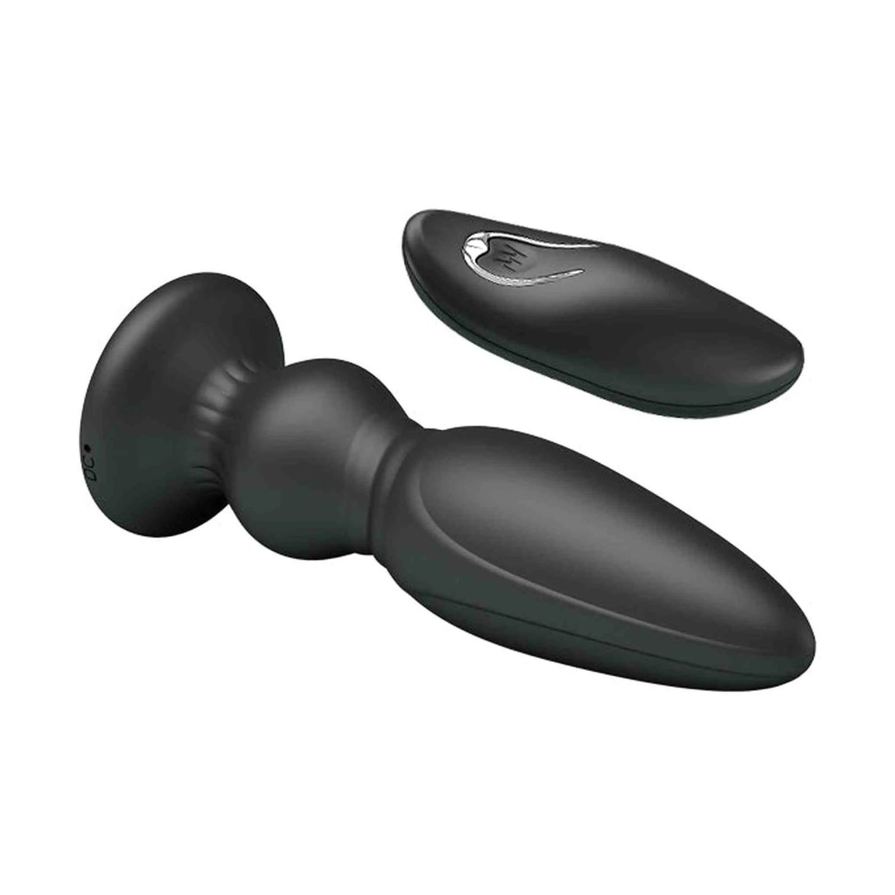 Vibratore Anale Ricaricabile con Telecomando Wireless 12 modalità di vibrazione