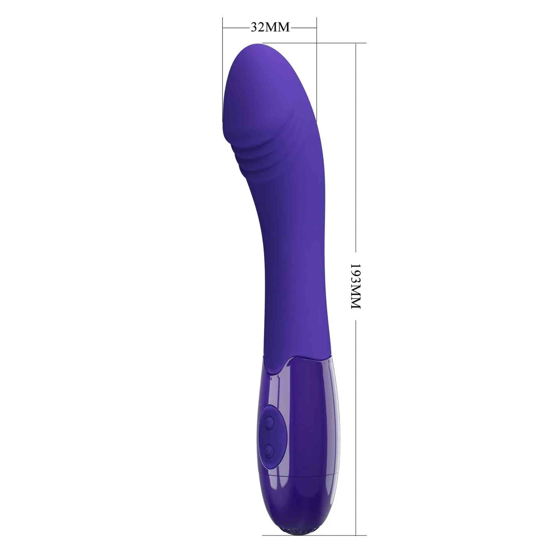 Vibratore Classico in Silicone con 30 modalità di vibrazione