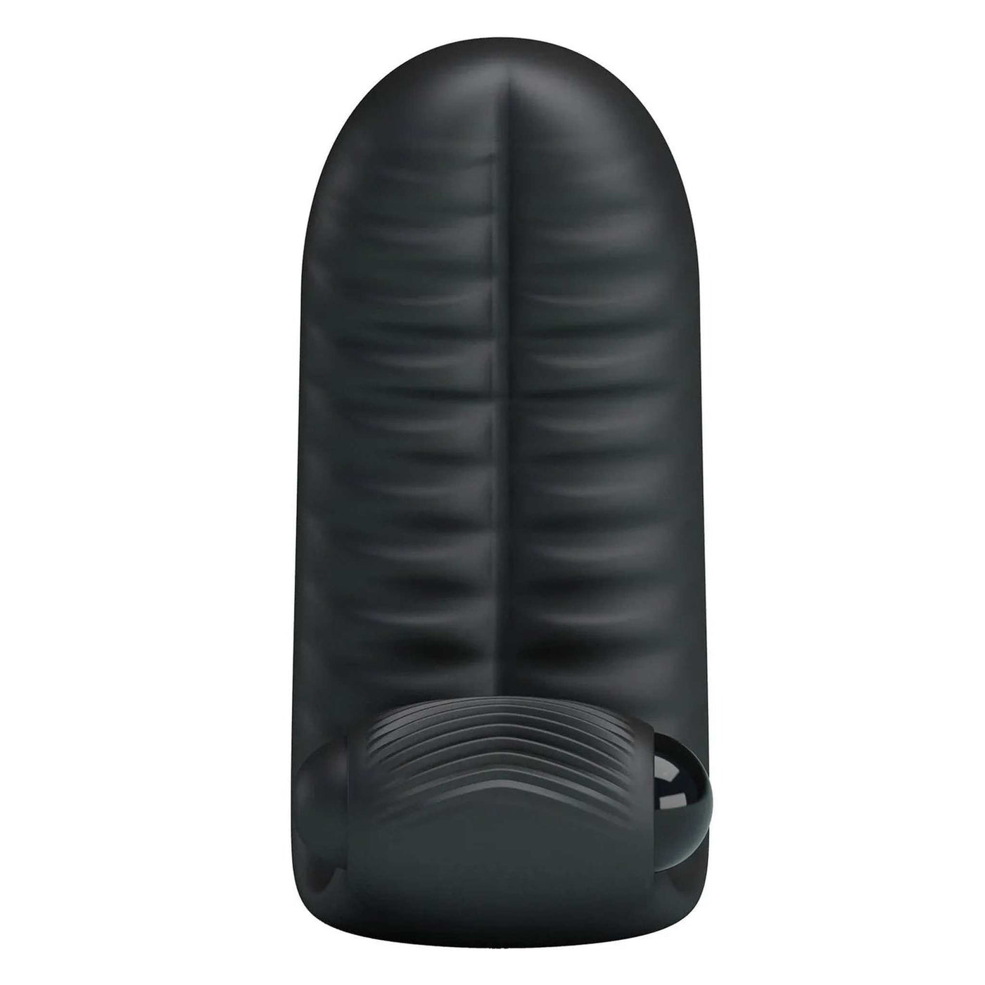 Vibratore DOPPIO da dita con stimolatore clitorideo