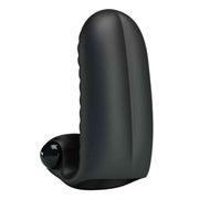 Vibratore DOPPIO da dita con stimolatore clitorideo