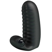 Vibratore DOPPIO da dita con stimolatore clitorideo