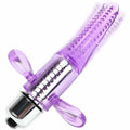 Weicher Fingervibrator mit stimulierenden Reliefs