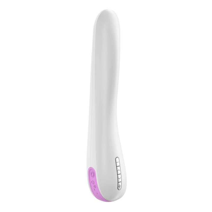 Vibratore Design OVO F6 - Bianco/Rosa - GoEstasy