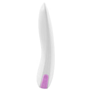 Vibratore Design OVO F6 - Bianco/Rosa