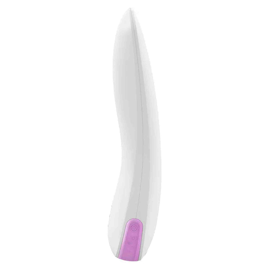 OVO F6 Design Vibrator – Weiß/Rosa