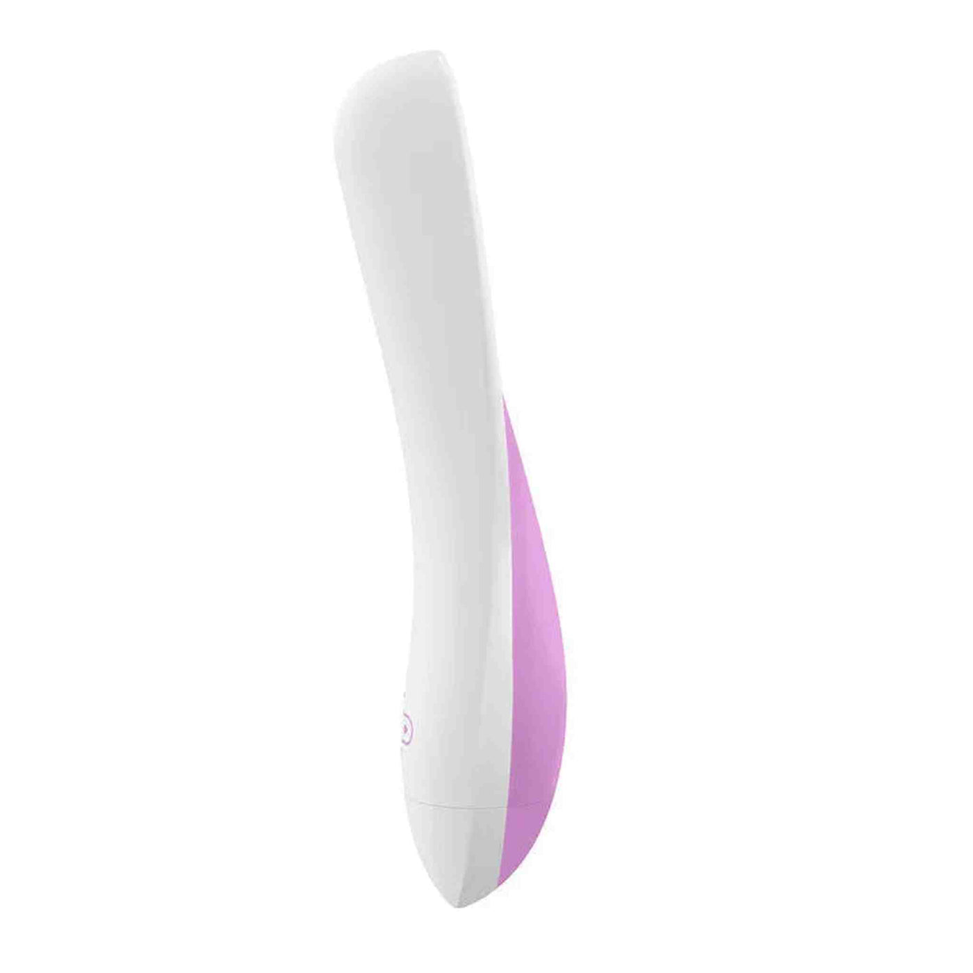 Vibratore Design OVO F7 - Bianco/Rosa