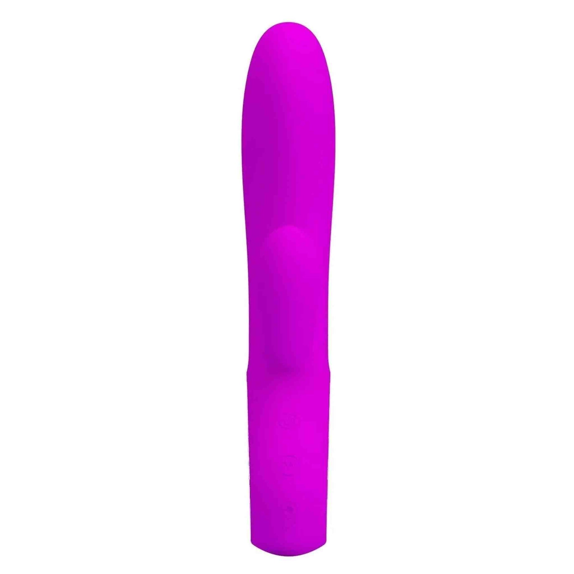 Vibratore Design in silicone Elmer - 12 modalità di vibrazione, Ricaricabile, Viola