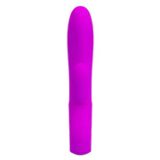Vibratore Design in silicone Elmer - 12 modalità di vibrazione, Ricaricabile, Viola