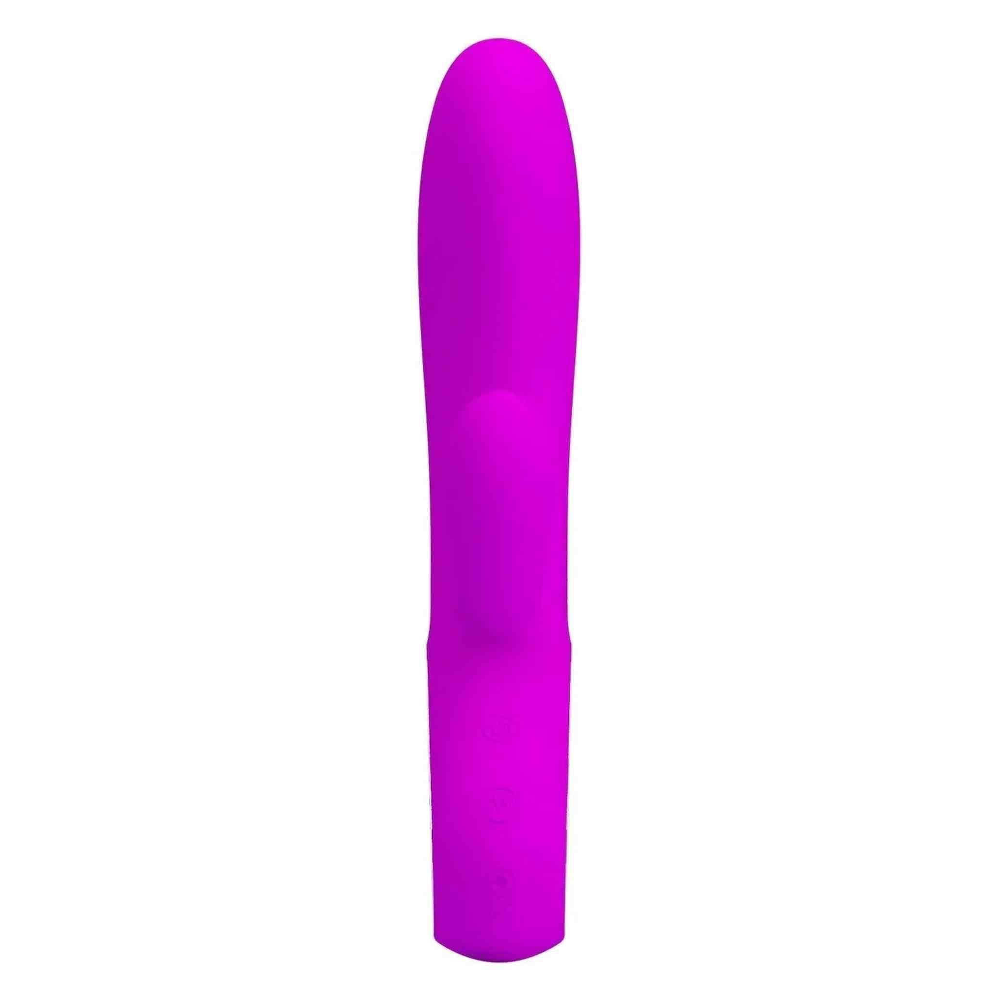 Vibratore Design in silicone Elmer - 12 modalità di vibrazione, Ricaricabile, Viola