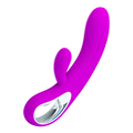 Elmer Design Silikonvibrator – 12 Vibrationsmodi, wiederaufladbar, Lila