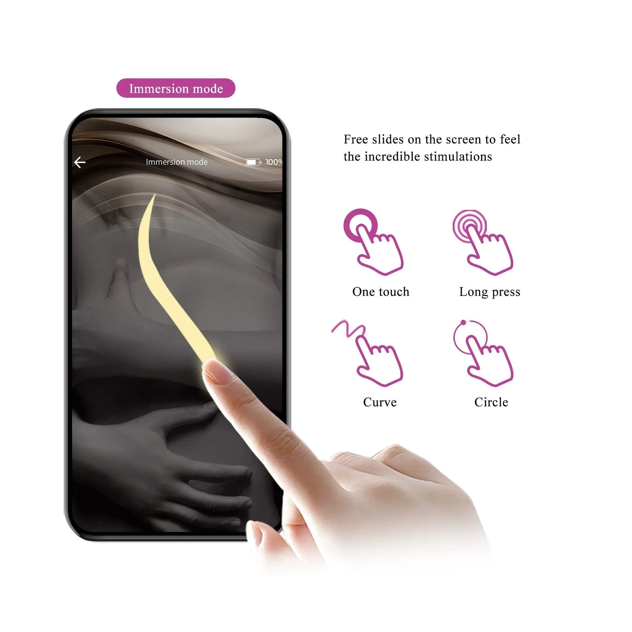 Vibratore Doppia Stimolazione Con Controllo Da Smartphone