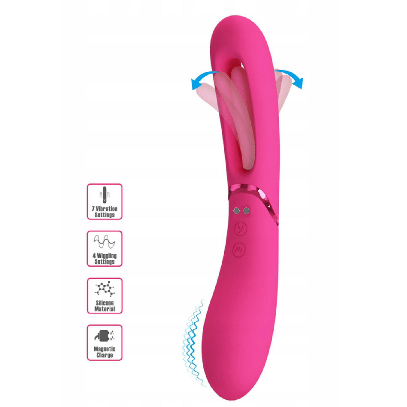 Vibratore Punto G Con Lingua Vibrante