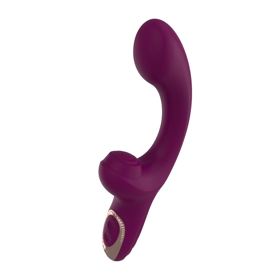 Vibratore Punto G Riscaldante con Tapping Clitorideo