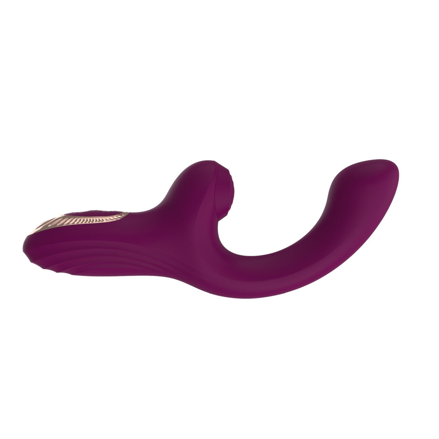 Vibratore Punto G Riscaldante con Tapping Clitorideo