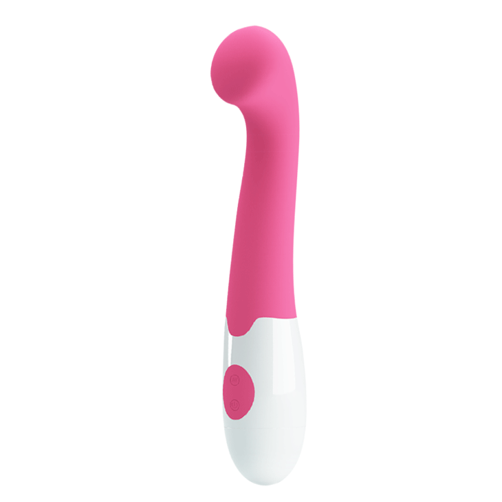 Vibrador Punto -G con 30 modos de vibración diferentes: silicona médica, púrpura
